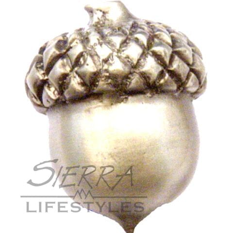 Acorn Knob-Pewter Western Log Home Supply